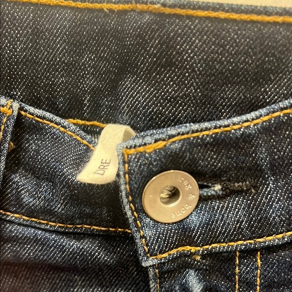 rag & bone Dark Blue Women Jeans - Picture 5 of 6